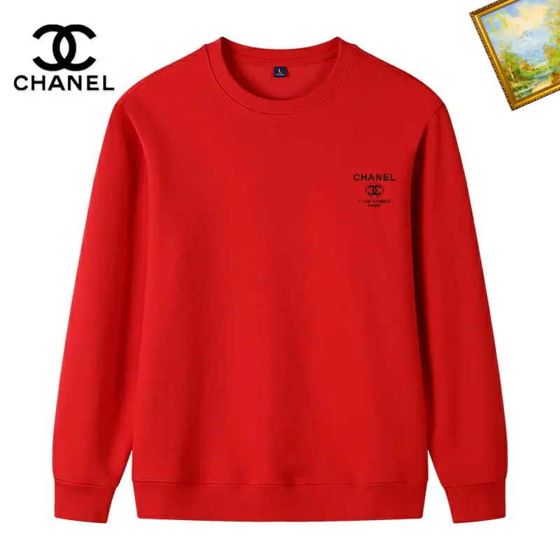 chanel sweatshirt manches longues pour homme s_12415bb